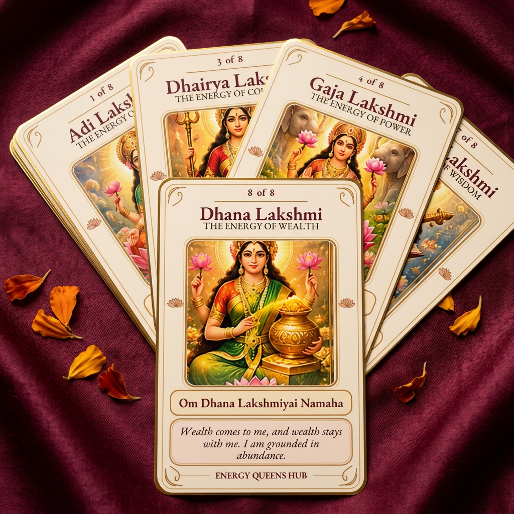 8 Ashta Lakshmi Cards