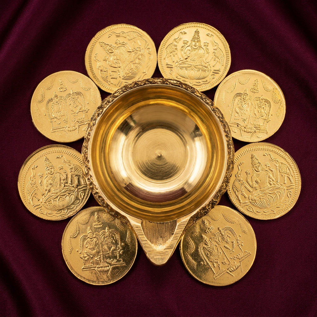 Asht Lakshmi Diya